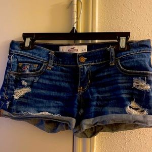 Hollister short jean shorts